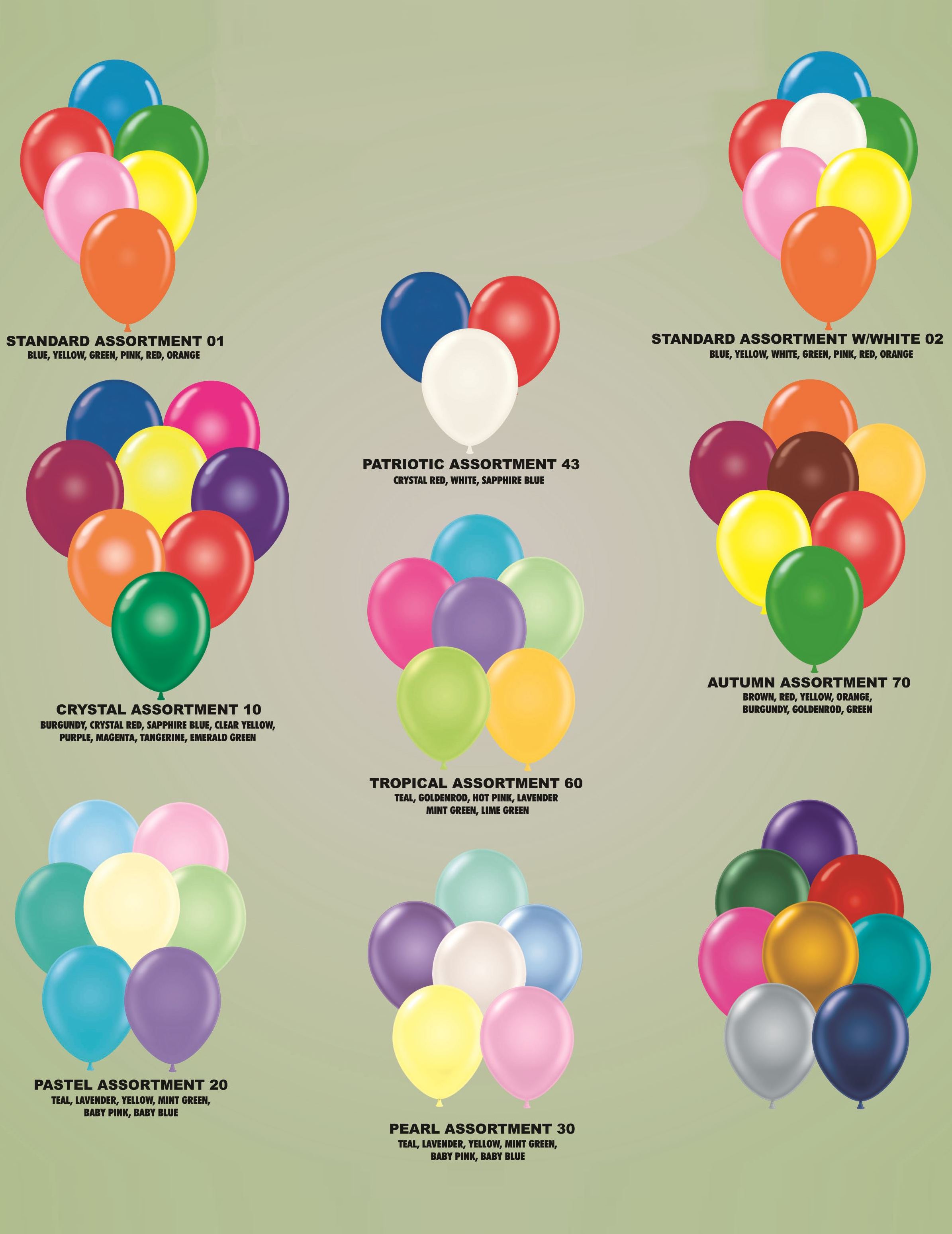 What Colour Balloons Go Well Together At Hunter Plume Blog